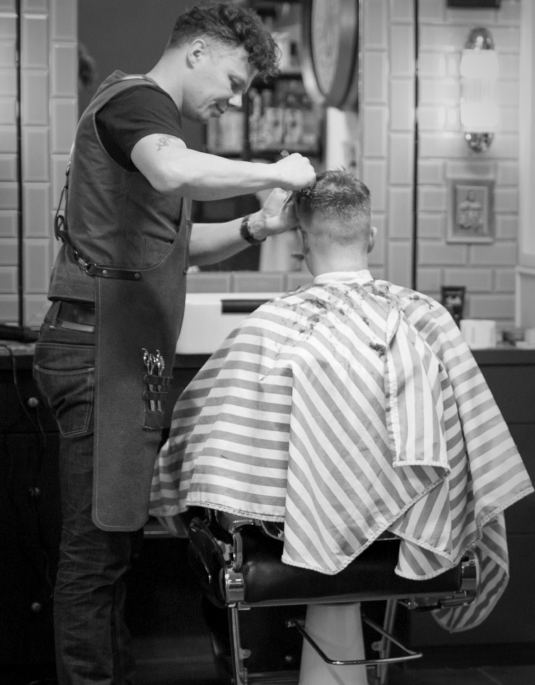 Andreas - barbier en herenkapper bij Barber Dre, barbershop in Groningen
